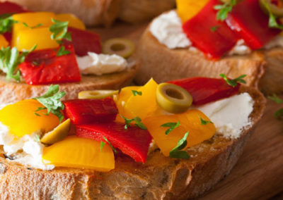 Bruschetta with Peppers