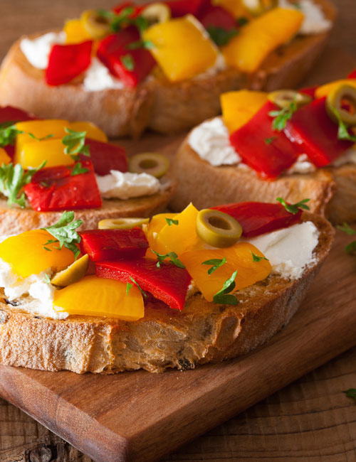 Bruschetta with Peppers