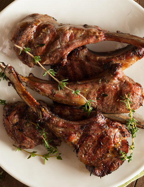 Herb Seared Lamb Chops