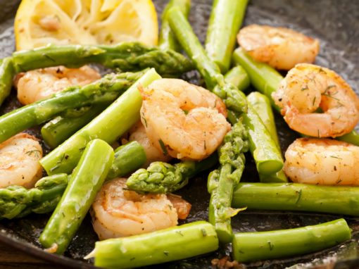 Lemon Shrimp and Asparagus