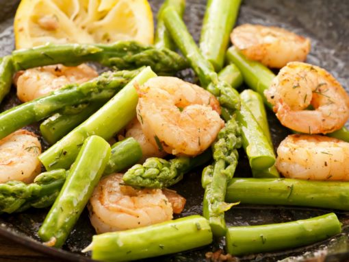 Lemon Shrimp and Asparagus