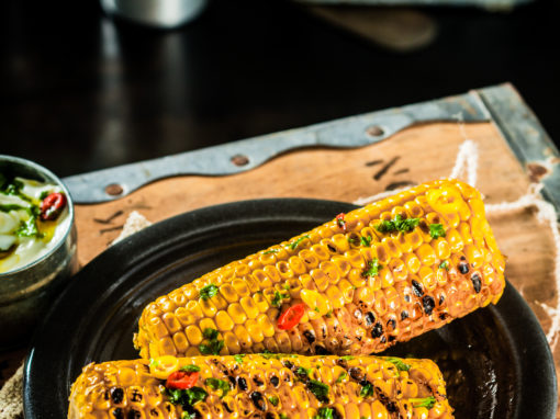 Grilled Hot Pepper Corn