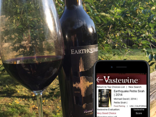 Michael David Phillips Earthquake Petit Sirah