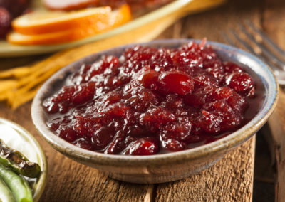 You’re Just Showing Off Cranberry Sauce