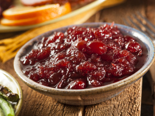 You’re Just Showing Off Cranberry Sauce